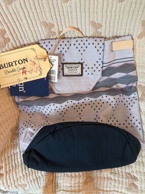 BURTON PARCEL PACK BACKPACK IN PERIWINKLE AND BLUE — NEW WITH TAGS